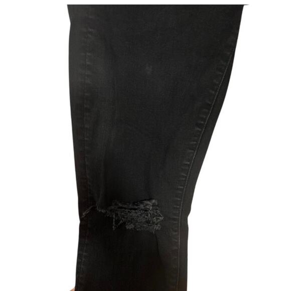 Mother Black Looker Ankle Fray Guilty as Sin Jeans Size 26 - Picture 3 of 9